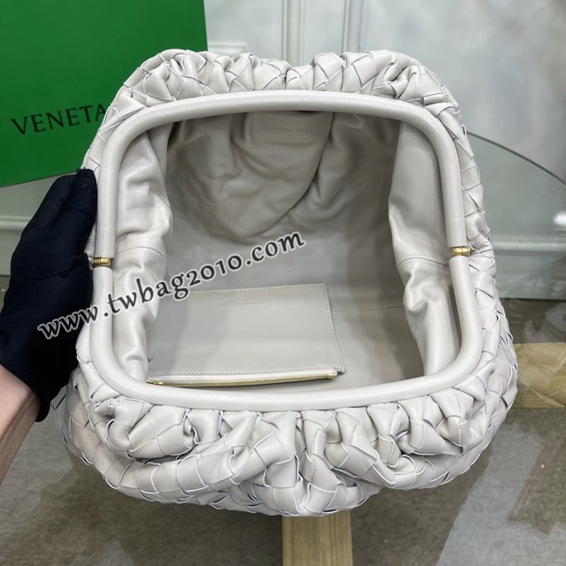 Bottega veneta高端女包 98062 寶緹嘉升級版大號編織雲朵包 BV經典款純手工編織羔羊皮女包  gxz1188